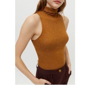 UO Sofia Sleeveless Turtleneck Sweater